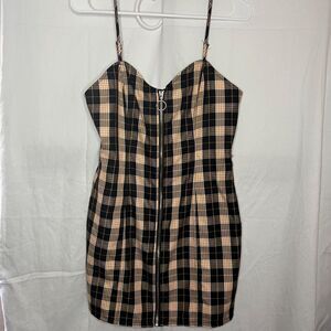 New with Tags Forever‎ 21 Checkered Dress size M